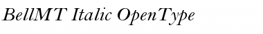 Bell MT Italic Font