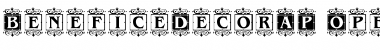 BeneficeDecorAP Regular Font