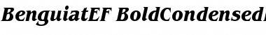 Download BenguiatEF-BoldCondensedIta Font