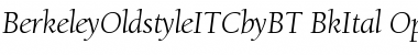 Download ITC Berkeley Oldstyle Font