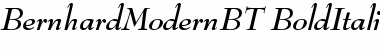 Bernhard Modern Bold Italic Font