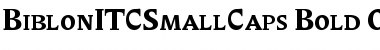 Download Biblon ITC SmallCaps Font