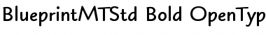 Download Blueprint MT Std Font