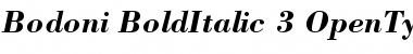 Bodoni Bold Italic Font