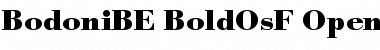 Bodoni BE Bold OsF Font