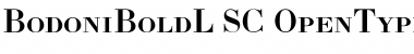 Bodoni BoldL-SC Font