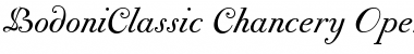 BodoniClassic Chancery Font