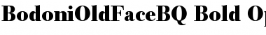 Download Bodoni Old Face BQ Font