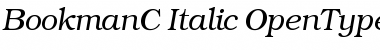 BookmanC Italic Font