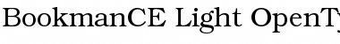 ITC Bookman CE Light Font