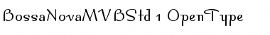 Download Bossa Nova MVB Std Font