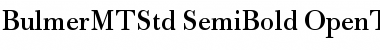 Bulmer MT Std Semibold Font