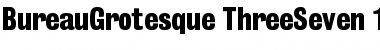 BureauGrotesque-ThreeSeven Regular Font