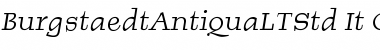 Download BurgstaedtAntiqua LT Std Rg Font