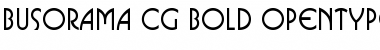 Busorama CG Bold Regular Font
