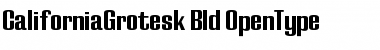 CaliforniaGrotesk Bold Font