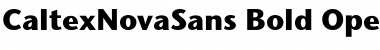 Download CaltexNovaSans Font