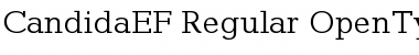 CandidaEF Regular Font