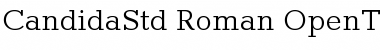 Candida Std Roman Font