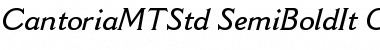 Download Cantoria MT Std Font