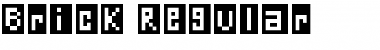 Brick Regular Font