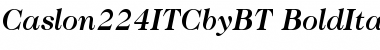 Download ITC Caslon No.224 Font