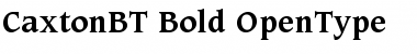 Caxton Bold Font