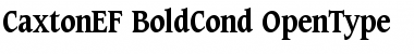 CaxtonEF BoldCond Font