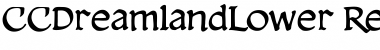 CCDreamlandLower Regular Font