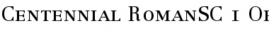 Centennial Regular Font