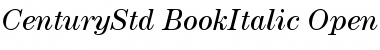 ITC Century Std Book Italic Font