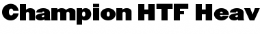 Champion HTF-Heavyweight Font