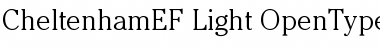 CheltenhamEF-Light Regular Font