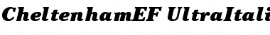 Download CheltenhamEF-UltraItalic Font