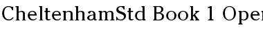 ITC Cheltenham Std Book Font