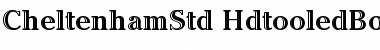 ITC Cheltenham Handtooled Std Bold Font