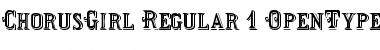 ChorusGirl Regular Font