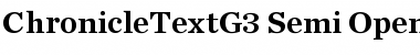 Chronicle Text G3 Semibold Font