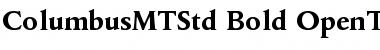 Download Columbus MT Std Font