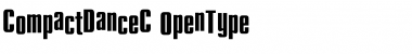 CompactDanceC Regular Font