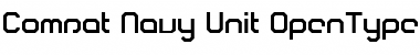 Comsat Navy-Unit Font