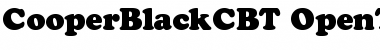 CooperBlackC BT Regular Font