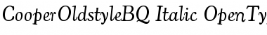 Download Cooper Old Style BQ Font