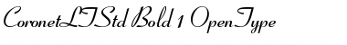 Download Coronet LT Std Font