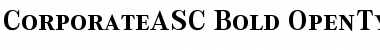 Download CorporateASC Font