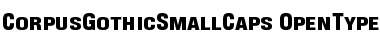 Download CorpusGothicSmallCaps Font