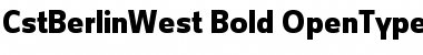 Download CstBerlinWest Font