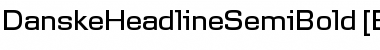 Download DanskeHeadlineSemiBold [BETA] Font