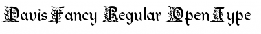 DavisFancy Regular Font