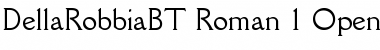Della Robbia Regular Font